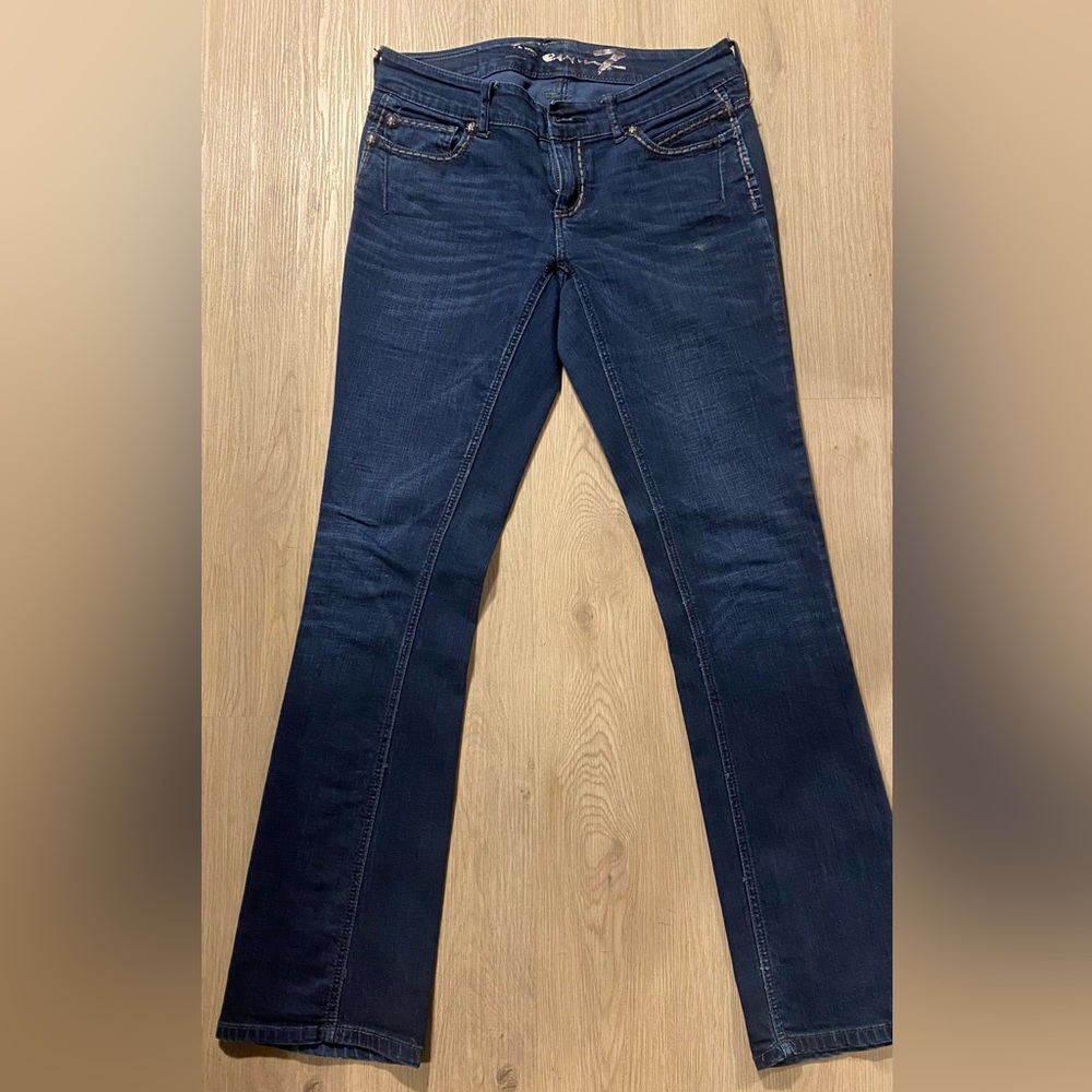 seven7 women jeans size 4 straight leg